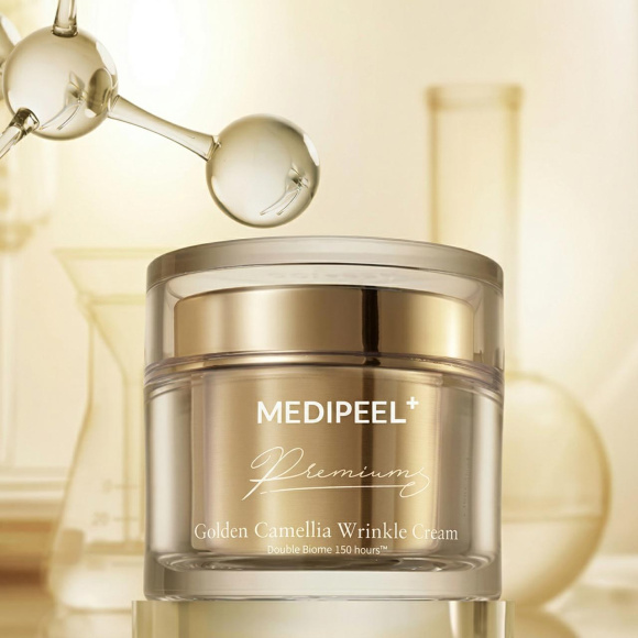 Омолаживающий крем с&nbsp;экстрактом камелии MEDIPEEL⁺ Premium Golden Camellia Cream (50г) | Ecoplace