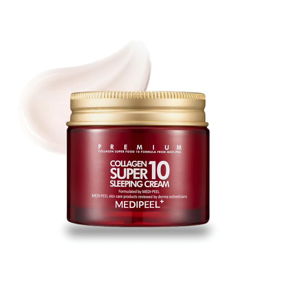 MEDIPEEL⁺ Collagen Super 10 Sleeping Cream (70ml) | Ecoplace
