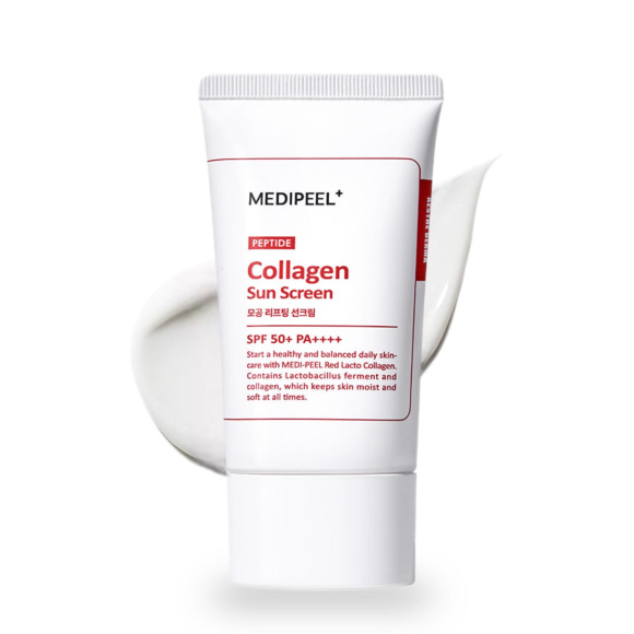 MEDIPEEL⁺ Red Lacto Collagen Lifting Sun Screen SPF50+PA++++ (50g) | Ecoplace