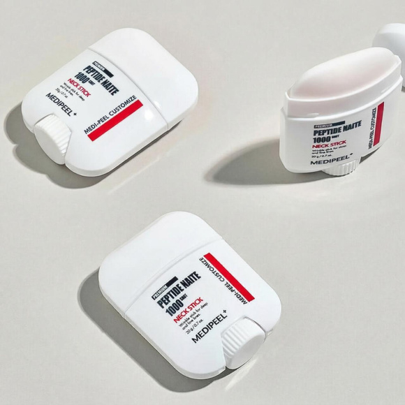 Укрепляющий стик для&nbsp;шеи и&nbsp;декольте MEDIPEEL⁺ Premium Peptide Naite 1000 Shot Neck Stick (20г) | Ecoplace