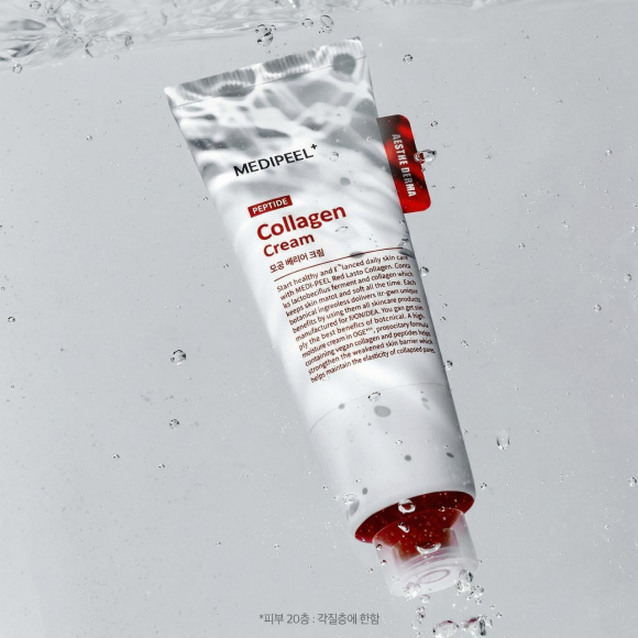 Крем с&nbsp;коллагеном и&nbsp;пептидами MEDIPEEL⁺ Red&nbsp;Lacto Collagen Barrier Cream (80г) | Ecoplace