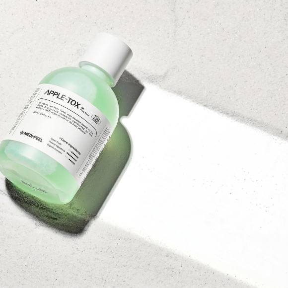 Пилинг‑тонер с ферментированными экстрактами MEDIPEEL⁺ Apple‑Tox Pore Toner (500мл) | Ecoplace