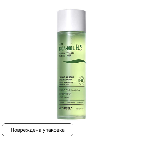 discount MEDIPEEL⁺ Phyto Cica‑Nol B5 AHA&nbsp;BHA Vitamin Calming Toner (150ml) | Ecoplace