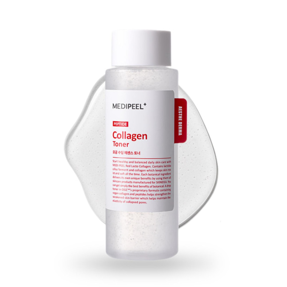 MEDIPEEL⁺ Red Lacto Collagen Soothing Essence Toner (200ml) | Ecoplace