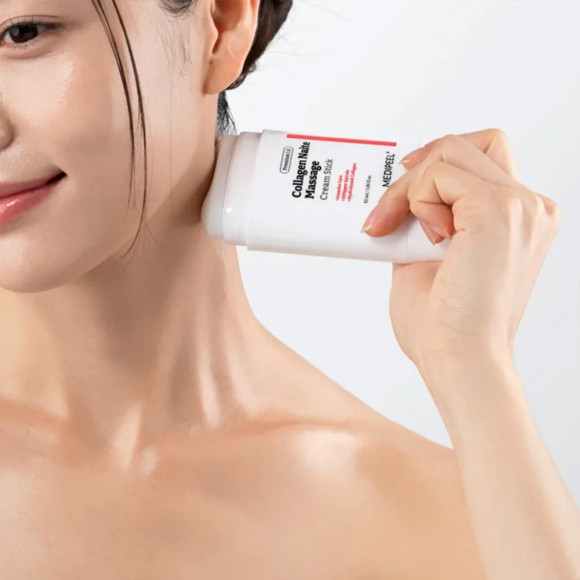 Омолаживающий стик для&nbsp;шеи и&nbsp;декольте MEDIPEEL⁺ Premium Collagen Naite Massage Stick 1.0 (55мл) | Ecoplace