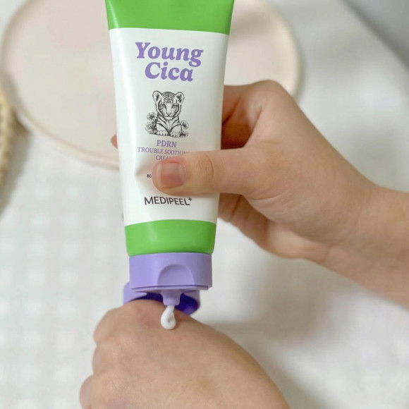 discount Крем для&nbsp;чувствительной кожи MEDIPEEL⁺ Young Cica PDRN Trouble Soothing Cream (80мл) | Ecoplace