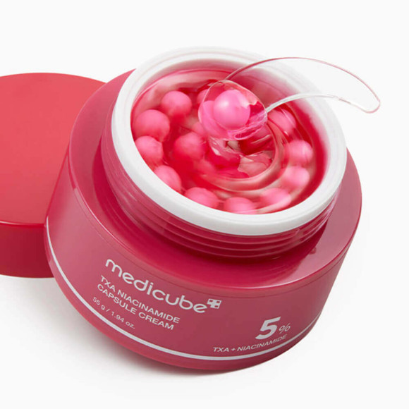 Осветляющий капсульный крем с&nbsp;ниацинамидом MEDICUBE TXA&nbsp;Niacinamide Capsule Cream (55г) | Ecoplace