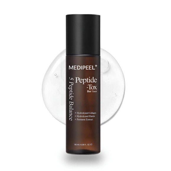 Тонер с&nbsp;эффектом ботокса MEDIPEEL⁺ Peptide‑Tox Bor&nbsp;Toner (180мл) | Ecoplace