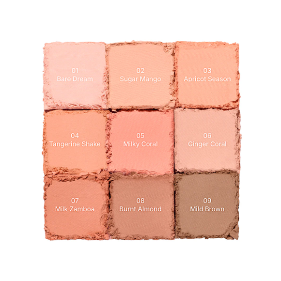 Палетка теней для&nbsp;век DASIQUE Shadow Palette (7г) | Ecoplace