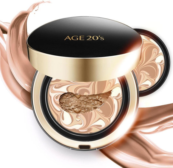 Тональная основа AGE20s Signature Essence Cover Pact 23 Medium Beige SPF50+PA++++ (14г*2) | Ecoplace