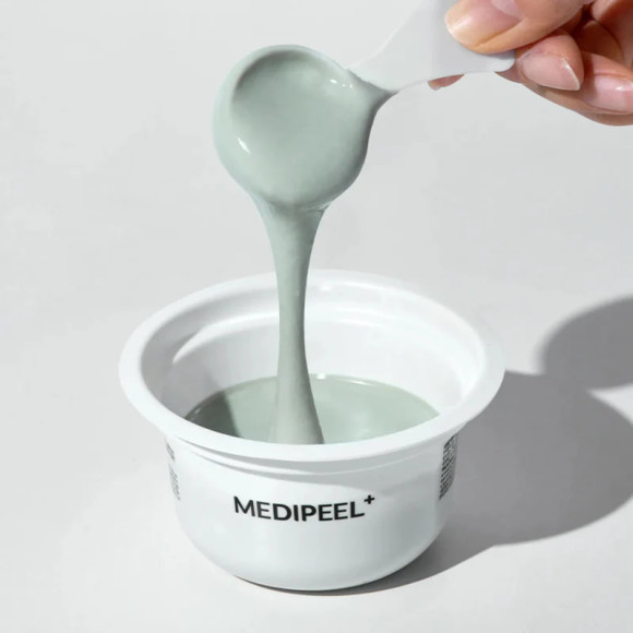 Успокаивающая альгинатная маска с&nbsp;центеллой MEDIPEEL⁺ Vegan Green Cica Collagen Modeling Pack (28г) | Ecoplace