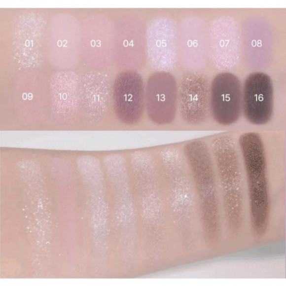 Палетка теней для&nbsp;век WAKEMAKE Soft Blurring Eye&nbsp;Palette (14г) | Ecoplace