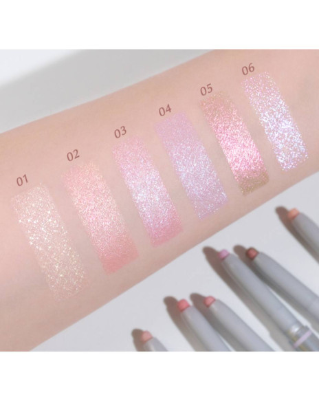 Тени для&nbsp;век в&nbsp;формате стика WAKEMAKE Glitz Longwear Stick Shadow (0.45г) | Ecoplace