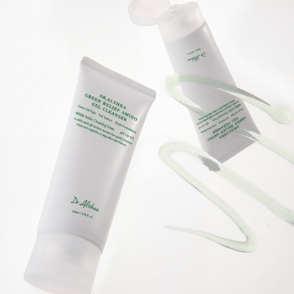 Гель‑пенка для умывания с аминокислотами Dr. Althea Green Relief Amino Gel Cleanser (100мл) | Ecoplace