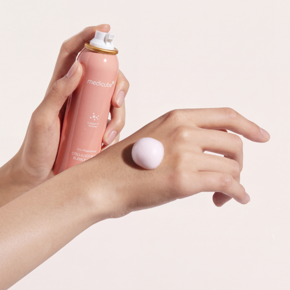 Увлажняющая пузырьковая сыворотка с коллагеном Medicube Collagen Glow Bubble Serum (100мл) | Ecoplace