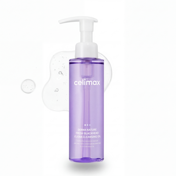 Гидрофильное масло Celimax Derma Nature Fresh Blackhead Jojoba Cleansing Oil (150мл) | Ecoplace