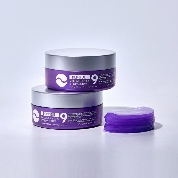 Гидрогелевые патчи лифтинг‑действия MEDIPEEL⁺ Peptide 9 Volume Lifting Eye&nbsp;Patch PRO&nbsp;(60шт) | Ecoplace