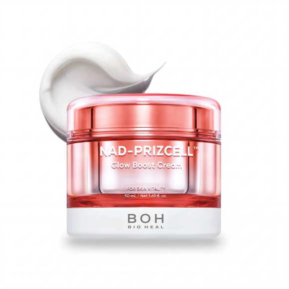 Инновационный крем с&nbsp;NAD и&nbsp;пептидами BIOHEAL BOH&nbsp;NAD‑Prizcell Glow Boost Cream (50мл) | Ecoplace