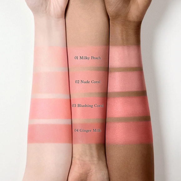 Палетка кремовых румян для&nbsp;лица DASIQUE Blending Milky Fruits Mood Cheek (11г) | Ecoplace