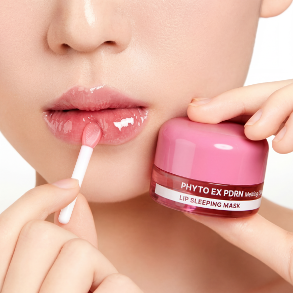 Восстанавливающая маска для&nbsp;губ с&nbsp;PDRN MEDIPEEL⁺ Phyto Ex&nbsp;PDRN Melting Glow Lip&nbsp;Sleeping Mask (11гр) | Ecoplace