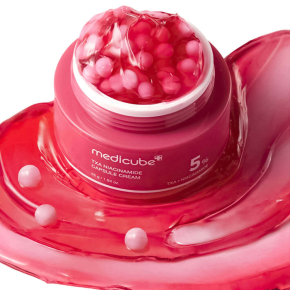 Осветляющий капсульный крем с&nbsp;ниацинамидом MEDICUBE TXA&nbsp;Niacinamide Capsule Cream (55г) | Ecoplace