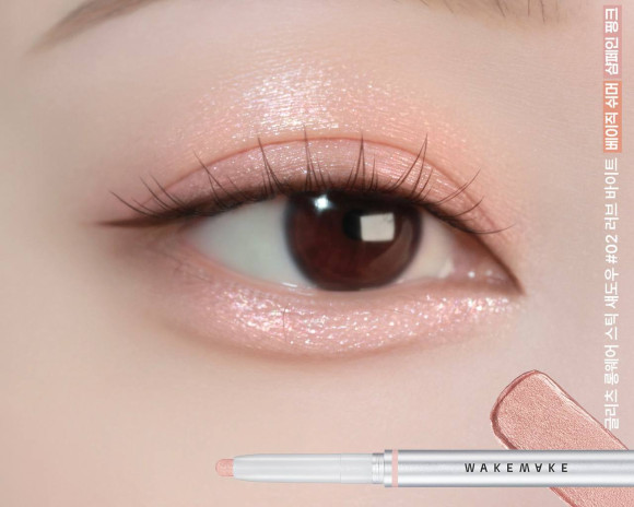 Тени для&nbsp;век в&nbsp;формате стика WAKEMAKE Glitz Longwear Stick Shadow (0.45г) | Ecoplace