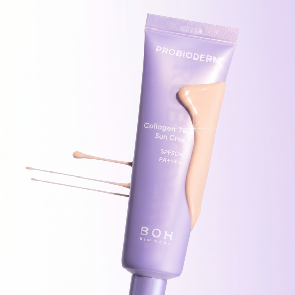 Тонирующий солнцезащитный крем BIOHEAL BOH&nbsp;Probioderm Collagen Tone Up&nbsp;Sun Cream (50мл) | Ecoplace