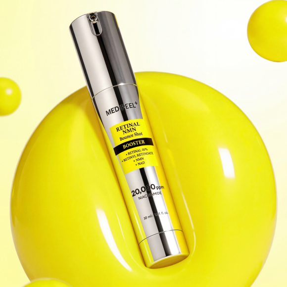 Бустер с&nbsp;ретиналем и&nbsp;NMN MEDIPEEL⁺ Retinal NMN&nbsp;Bounce Shot Booster (30мл) | Ecoplace