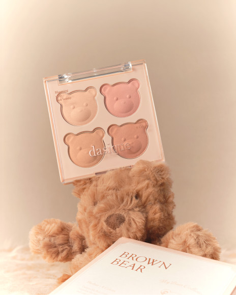 Палетка румян для&nbsp;лица dasique Blending Mood Cheek Bear (8.8г) | Ecoplace