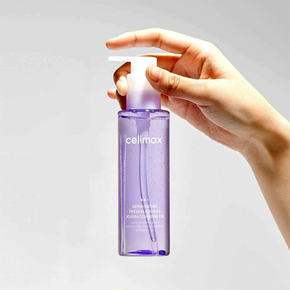 Гидрофильное масло Celimax Derma Nature Fresh Blackhead Jojoba Cleansing Oil (150мл) | Ecoplace