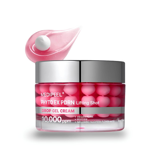 Капсульный лифтинг‑крем со&nbsp;спикулой MEDIPEEL⁺ Phyto Ex&nbsp;PDRN Lifting Shot Drop Gel&nbsp;Cream (50г) | Ecoplace