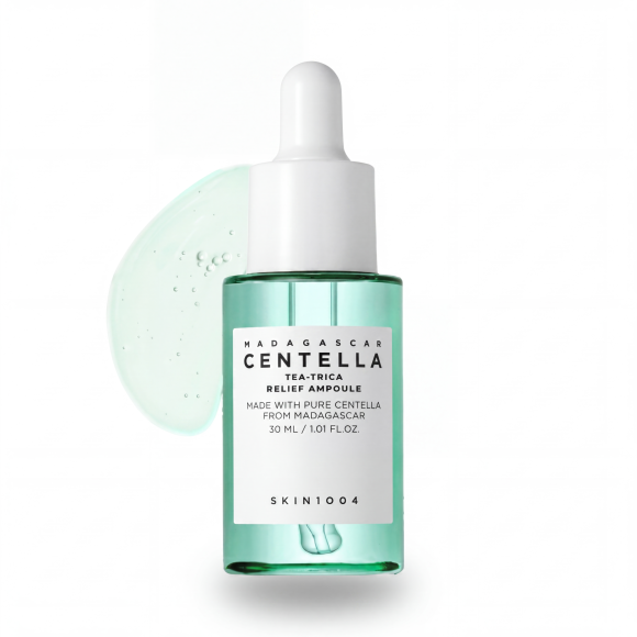 Сыворотка с чайным деревом SKIN1004 Madagascar Centella Tea‑Trica Relief Ampoule (30мл) | Ecoplace