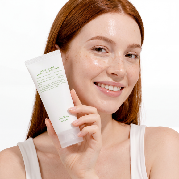 Гель‑пенка для&nbsp;умывания с&nbsp;аминокислотами Dr. Althea Green Relief Amino Gel&nbsp;Cleanser (100мл) | Ecoplace