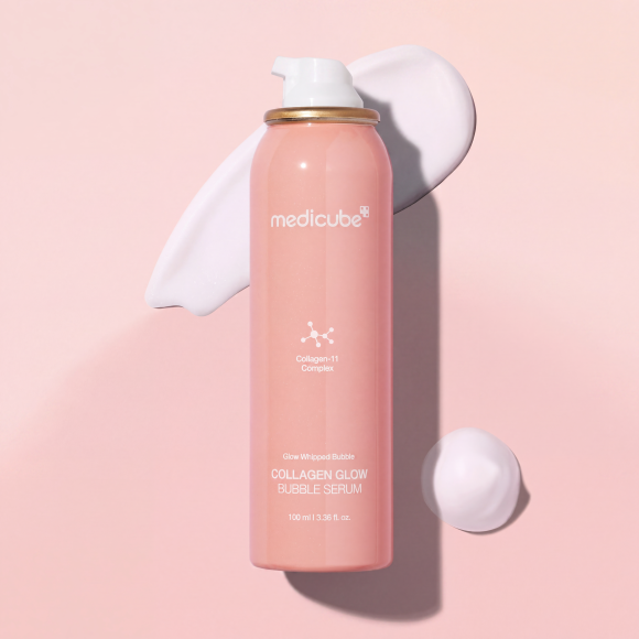 Увлажняющая пузырьковая сыворотка с коллагеном Medicube Collagen Glow Bubble Serum (100мл) | Ecoplace