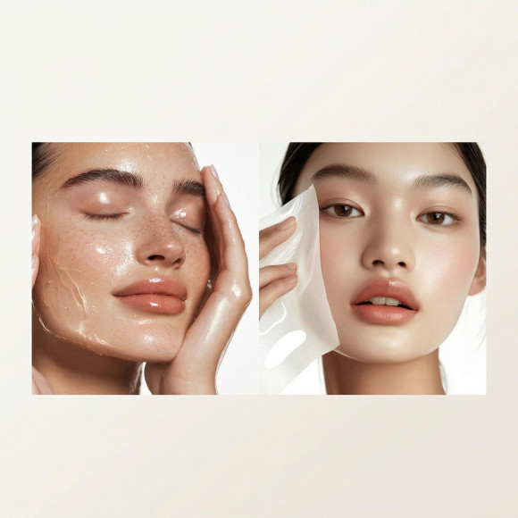 Двухступенчатая маска против воспалений MEDIPEEL⁺ Phyto Cica‑Nol 3000 Shot Serum 2 Step Mask (25мл) | Ecoplace