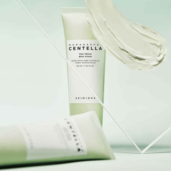 Очищающая пенка с&nbsp;чайным деревом SKIN1004 Madagascar Centella Tea‑Trica Bha&nbsp;Foam (125мл) | Ecoplace