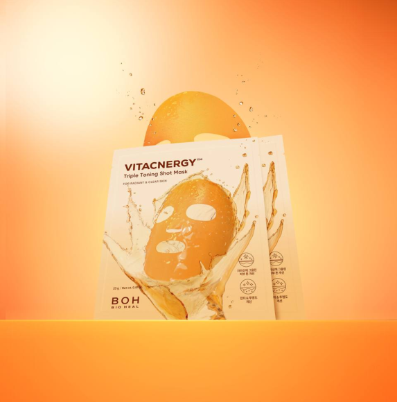 Витаминная маска BIOHEAL BOH&nbsp;Vitacnergy Triple Toning Shot Mask (23г) | Ecoplace