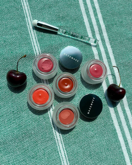 Бальзам‑суфле для&nbsp;губ и&nbsp;щек WAKEMAKE Over Blurring Pot&nbsp;(4.5г) | Ecoplace