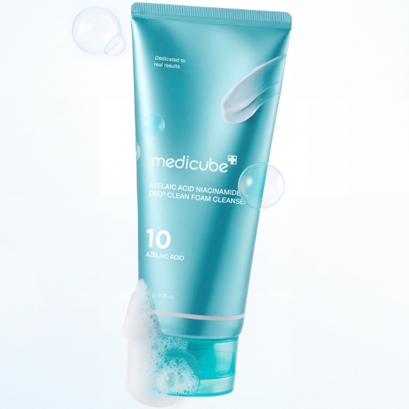 Пенка с азелаиновой кислотой Medicube Azelaic Acid Niacinamide Deep Clean Foam Cleanser (120гр) | Ecoplace