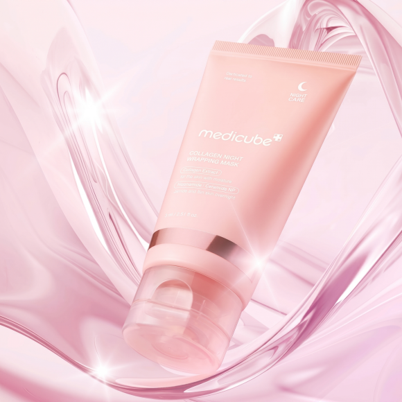 Маска‑пленка с&nbsp;коллагеном MEDICUBE Collagen Night Wrapping Mask (75мл) | Ecoplace