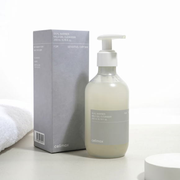 Гель‑пенка для&nbsp;умывания с&nbsp;комплексом церамидов CELIMAX Gel&nbsp;Cleanser Dual Barrier Mild (200мл) | Ecoplace