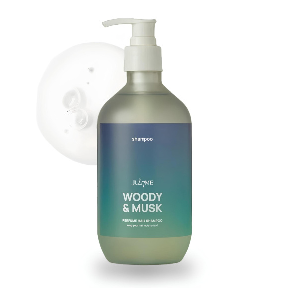 JUL7ME Perfume Hair Shampoo Woody & Musk (500ml) | Ecoplace