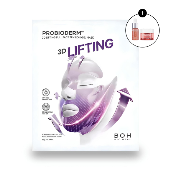 Маска с&nbsp;эффектом 3D‑лифтинга BIOHEAL BOH&nbsp;Probioderm 3D Lifting Full Face Tension Gel&nbsp;Mask (25мл) | Ecoplace