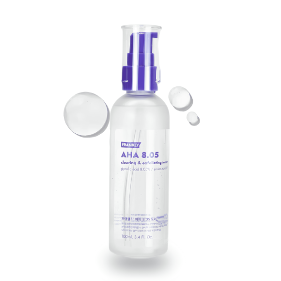 Обновляющий тонер с&nbsp;АНА кислотами FRANKLY AHA&nbsp;8.5 Clearing & Exfoliating Toner (100мл) | Ecoplace