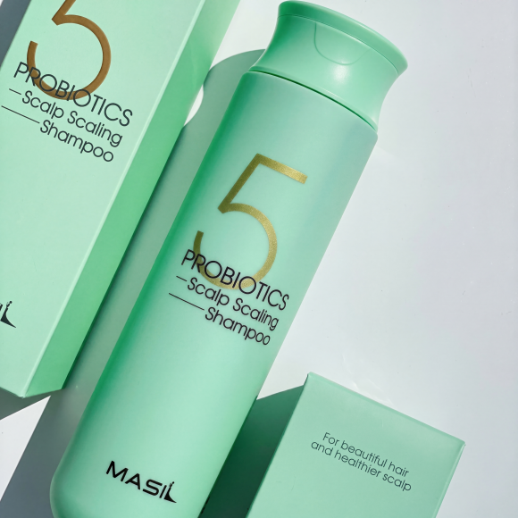 Шампунь с&nbsp;пробиотиками для&nbsp;глубокого очищения Masil 5 Shampoo Probiotics Scalp Scaling (300мл) | Ecoplace