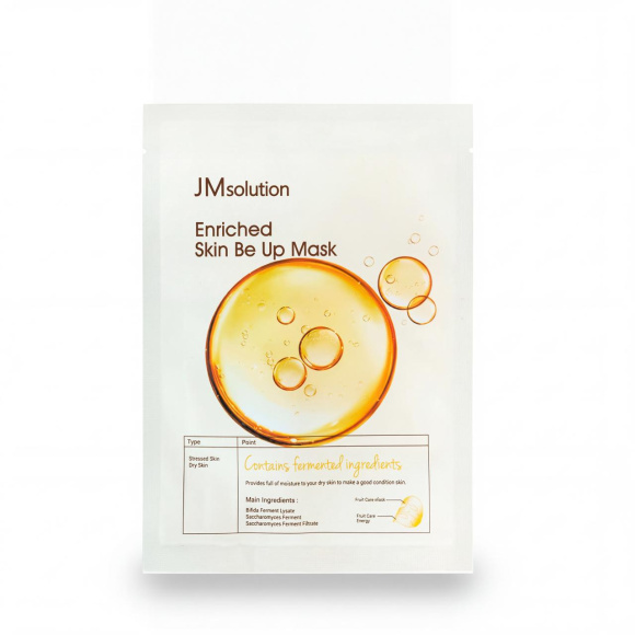 Маска для&nbsp;лица с&nbsp;лизатом бифидобактерий JMSOLUTION Mask Enriched Skin Be&nbsp;Up (30мл) | Ecoplace