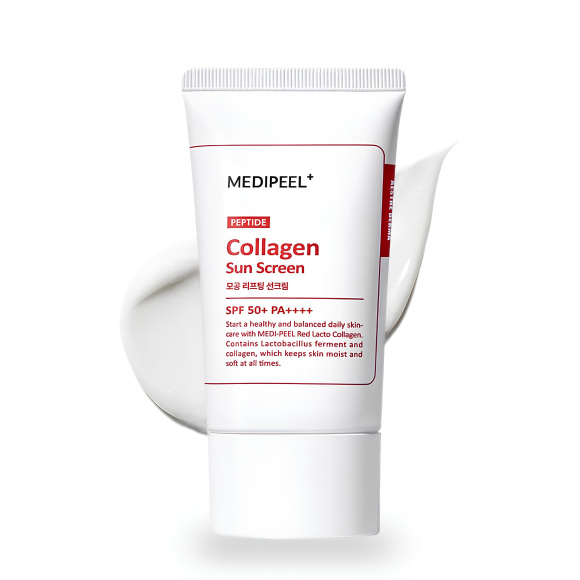 Солнцезащитный крем MEDIPEEL⁺ Red Lacto Collagen Lifting Sun Screen SPF50+PA++++ (50г) | Ecoplace