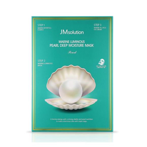 JMSOLUTION Marine Luminous Pearl Deep Moisture Mask (27ml) | Ecoplace