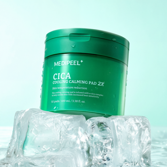 Успокаивающие ПЭДы MEDIPEEL⁺ Cica Cooling Calming Pad&nbsp;2Х (50шт) | Ecoplace