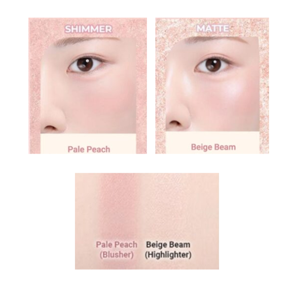 WAKEMAKE Sheer Layering Dual Blusher (5g) | Ecoplace